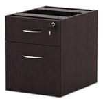Alera Valencia Series Hanging Pedestal File, Left/right, 2-Drawers: Box/file, Legal/letter, Espresso, 15.63" X 20.5" X 19.25"
