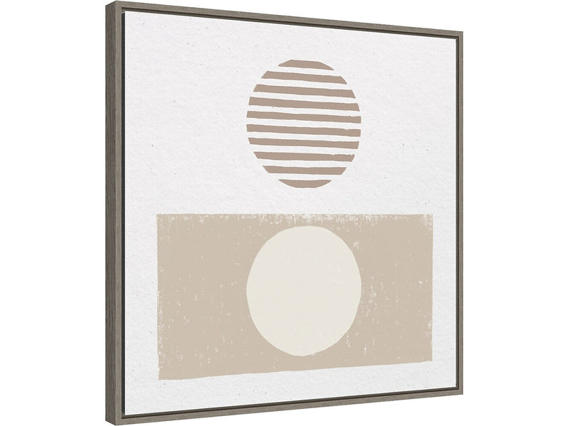 Amanti Art Reflection II Neutral, Canvas, 22" x 22" (A42675515244)