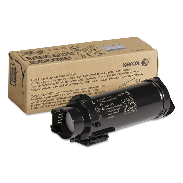 106r03476 Toner, 2,500 Page-Yield, Black