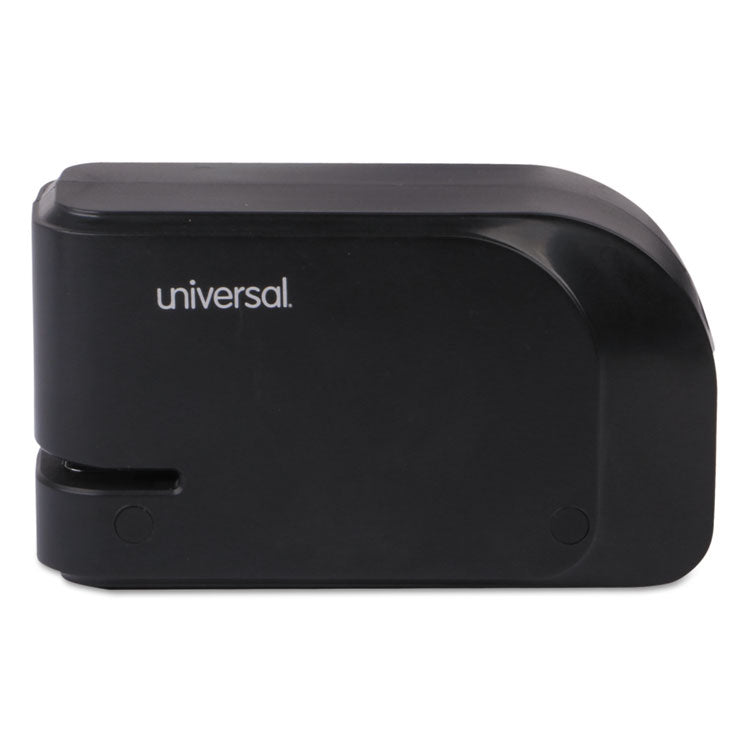 Half-Strip Electric Stapler With Staple Channel Release Button, 20-Sheet Capacity, Black