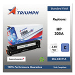 751000nsh1285 Remanufactured Ce411a (305a) Toner, 2,600 Page-Yield, Cyan