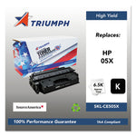 751000nsh0967 Remanufactured Ce505x (05x) High-Yield Toner, 6,500 Page-Yield, Black