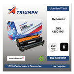 751000nsh1342 Remanufactured 43501901 Drum Unit, 25,000 Page-Yield, Black