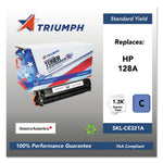 751000nsh1110 Remanufactured Ce321a (128a) Toner, 1,300 Page-Yield, Cyan