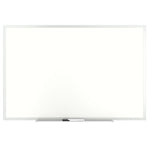 TRU RED™ Melamine Dry Erase Board, Gray Frame, 3' x 2' (TR59355)