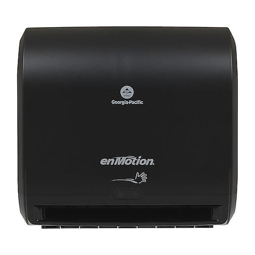 enmotion Impulse Automatic Hardwound Paper Towel Dispenser, Black (59488A)