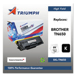 751000nsh1075 Remanufactured Tn650 High-Yield Toner, 8,000 Page-Yield, Black