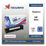 751000nsh0972 Remanufactured Cc531a (304a) Toner, 2,800 Page-Yield, Cyan