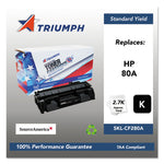 751000nsh1318 Remanufactured Cf280a (80a) Toner, 2,700 Page-Yield, Black