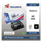751000nsh0965 Remanufactured Cc364x (64x) High-Yield Toner, 24,000 Page-Yield, Black