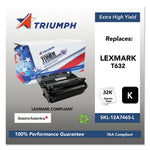 751000nsh0385 Remanufactured 12a7465 Extra High-Yield Toner, 6,000 Page-Yield, Black