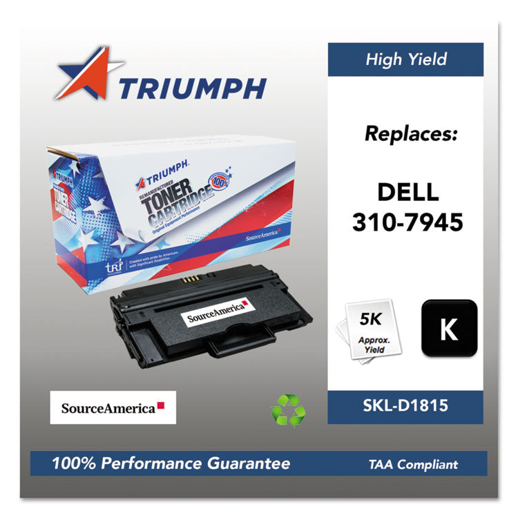 751000nsh1088 Remanufactured 310-7945 High-Yield Toner, 5,000 Page-Yield, Black