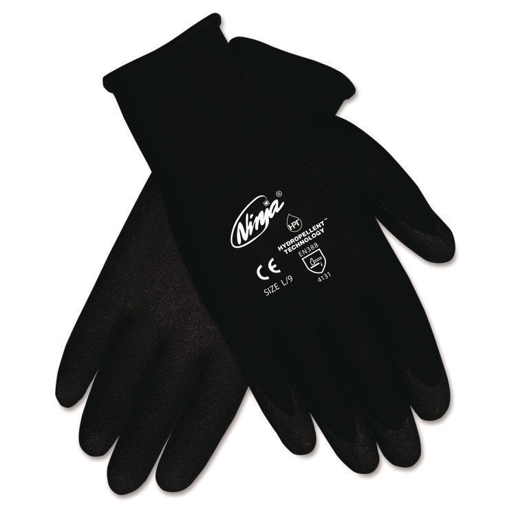 Ninja HPT Gloves, EN388: 4131, Medium, Black, 12 Pairs