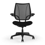 Humanscale Liberty Ergonomic Fabric Swivel Task Chair, Black (L113BM10FT10XFSHNSC)