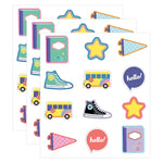 Carson Dellosa Education We Stick Together Hello School Cut-Outs, 36/Pack, 3 Packs/Bundle (CD-120652-3)