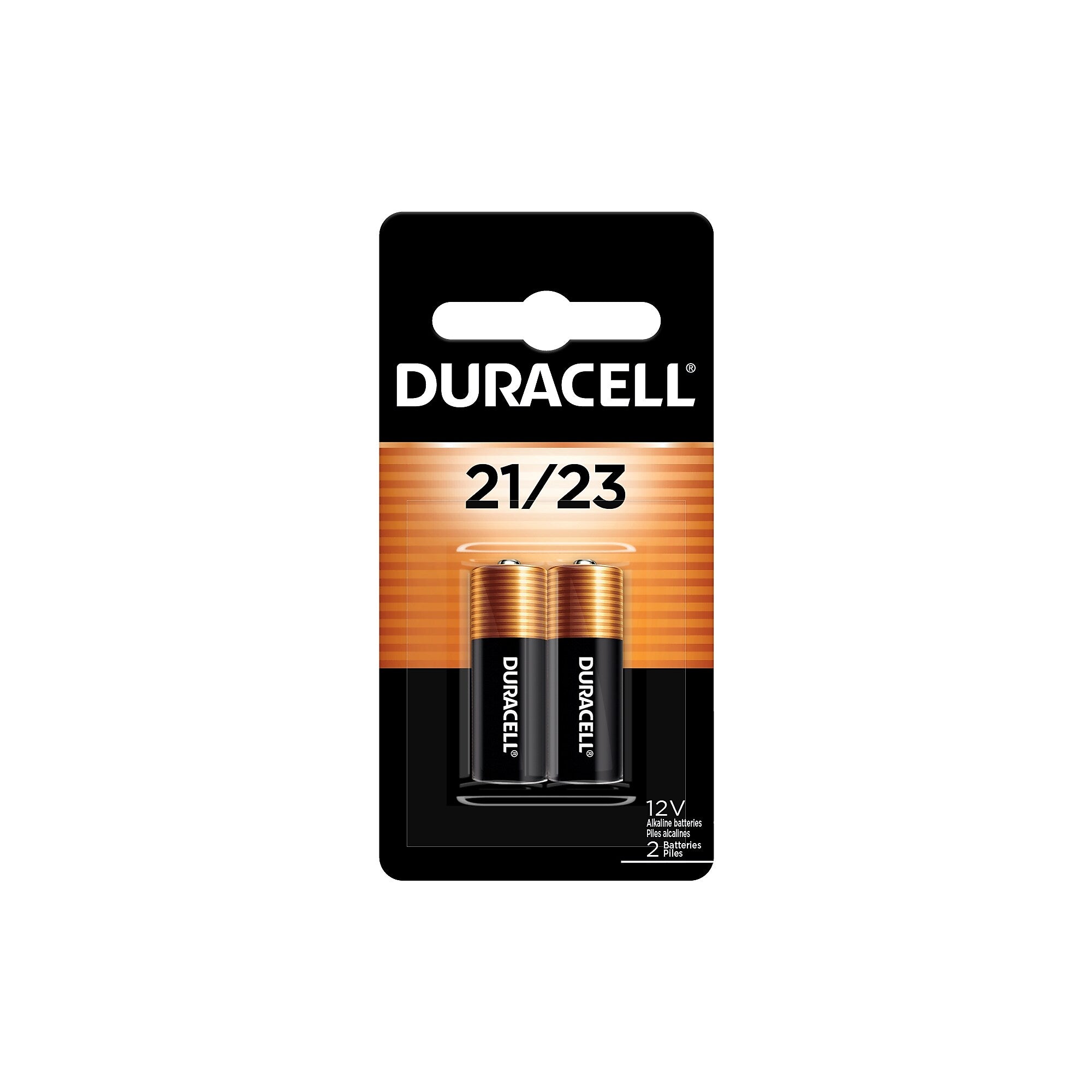 Duracell 21/23 Alkaline Battery, 2/Pack (MN21B2PK)