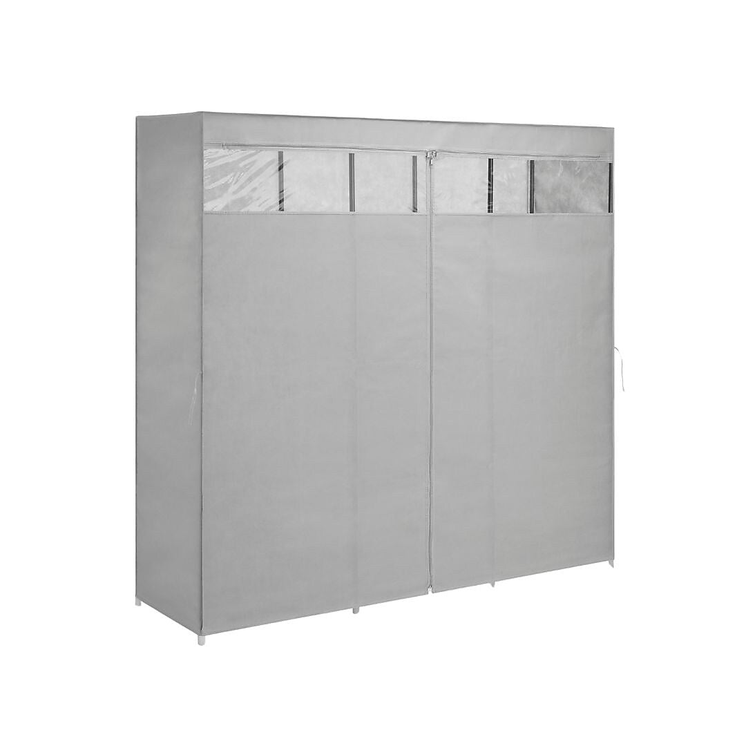 Whitmor 61.02" x 61.02" Portable Closet, Gray (6262-11750-SIOC)
