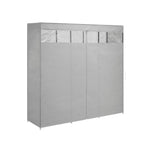 Whitmor 61.02" x 61.02" Portable Closet, Gray (6262-11750-SIOC)