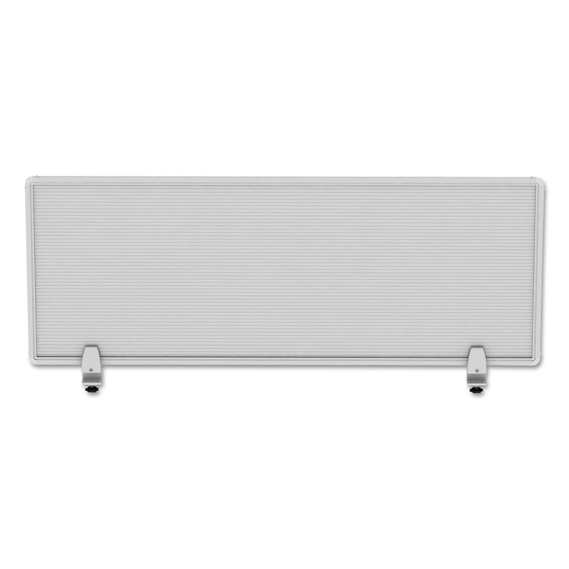 Alera® Polycarbonate Privacy Panel, 47w x 18h, Silver (ALEPP4718)