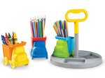 Learning Resources Create-a-Space Kiddy Caddy Trucks!, Multicolor (LER3715)