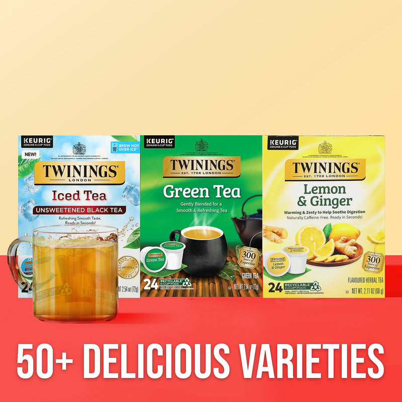 Twinings Green Tea, Keurig® K-Cup® Pods, 24/Box (TNA85788)