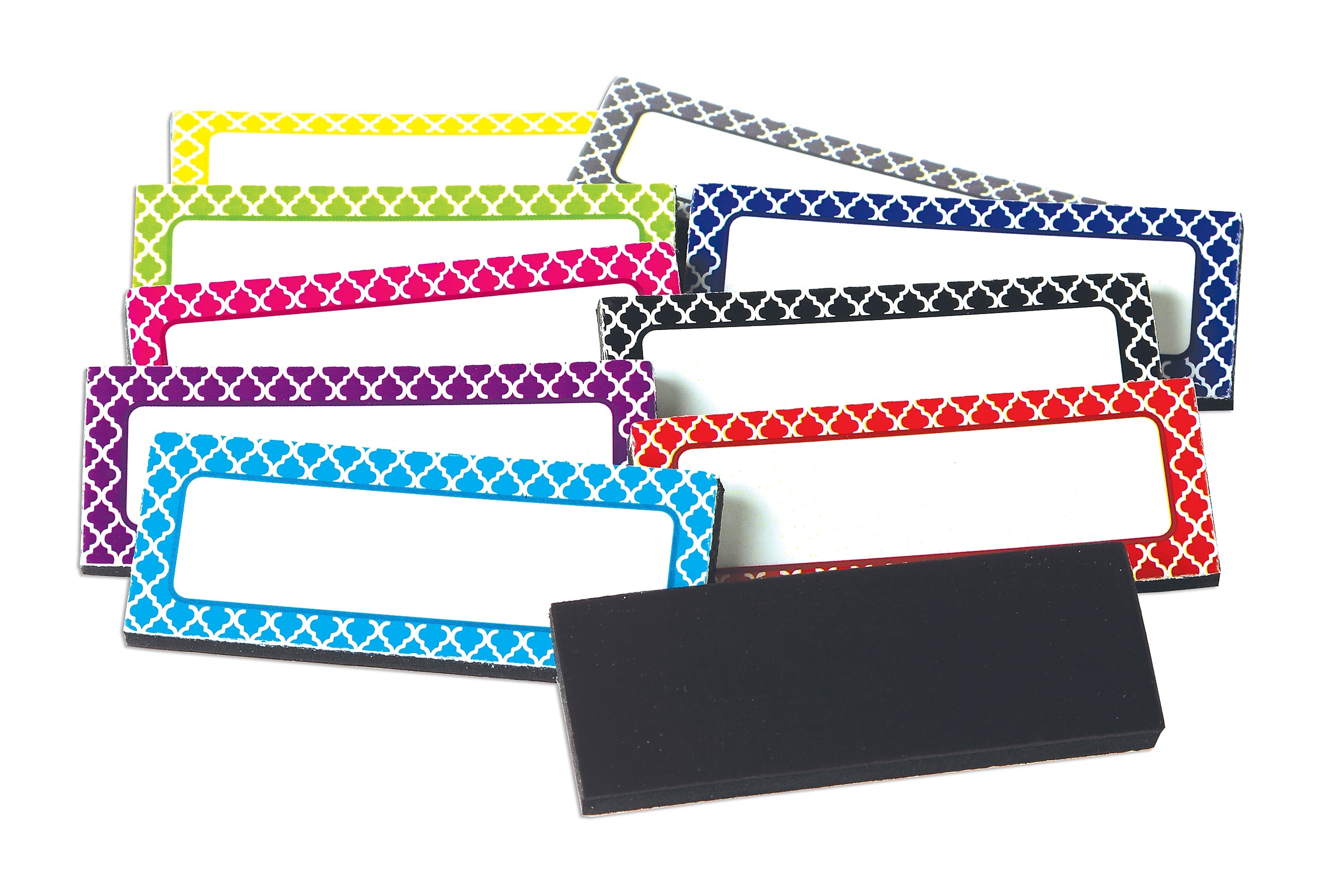Teacher Created Resources Magnetic Moroccan Labels, 1" x 2.5", 30/Pack (TCR20684)