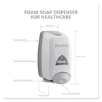 Fmx-12t Foam Soap Dispenser, 1,250 Ml, 6.25 X 5.12 X 9.88, Dove Gray
