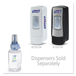 Advanced Hand Sanitizer Green Certified Gel Refill, For ADX-7 Dispensers, 700 mL, Fragrance-Free
