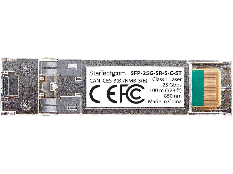 StarTech Multi Mode Cisco Transceiver Module, 25 Gbps (SFP-25G-SR-S-C-ST)