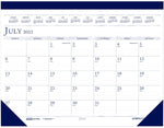 2025-2026 House of Doolittle 18.5" x 13" Academic Monthly Desk Calendar, White (1556-26)