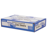 Total Recycled Content Plastic Trash Bags, 33 gal, 1.3 mil, 33" x 40", Black/Brown, 100/Carton