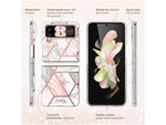 i-Blason Cosmo Marble Pink Snap Case for Samsung Galaxy Z Flip4 (Galaxy2022-ZFlip4-5G-Cosmo-Marble)