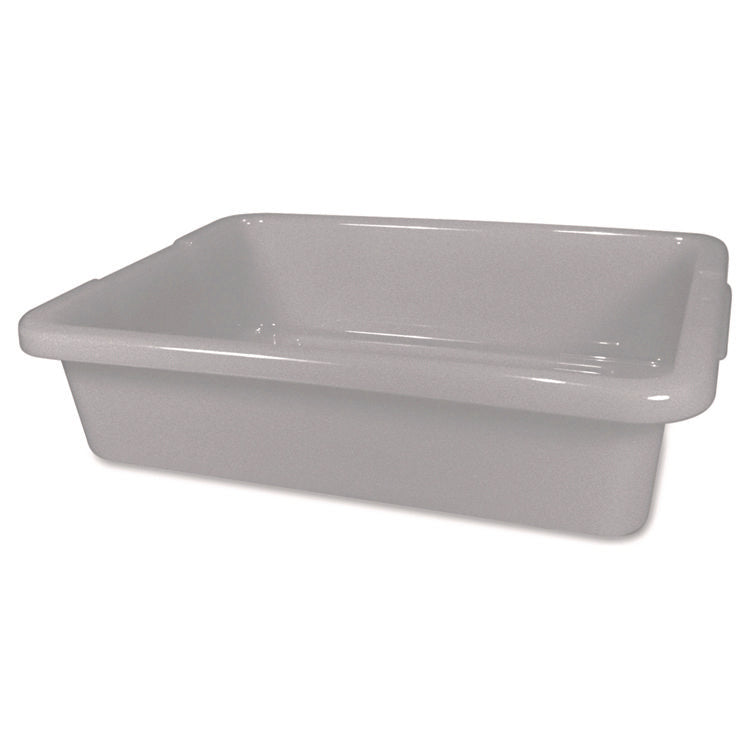 Bus/utility Tote, 20" X 15" X 5", Gray