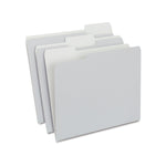 Staples File Folders, 1/3-Cut Tab, Letter Size, Gray, 100/Box (ST433664-CC)