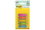 Post-it Arrow Flags, .47" Wide, Assorted Colors, 100 Flags/Pack (684-ARR2)