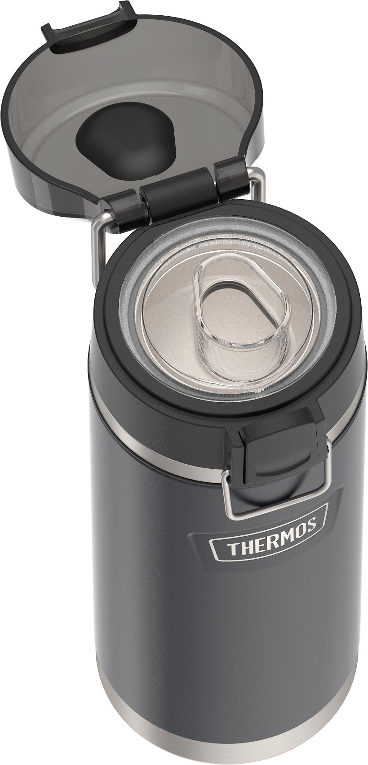 Thermos Icon Stainless Steel Vacuum Insulated Water Bottle, 18 oz., Granite (EAIS2502GT4)