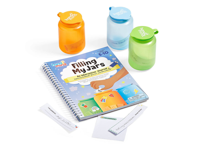 hand2mind Filling My Jars Interactive Journal, Multicolor (95426)