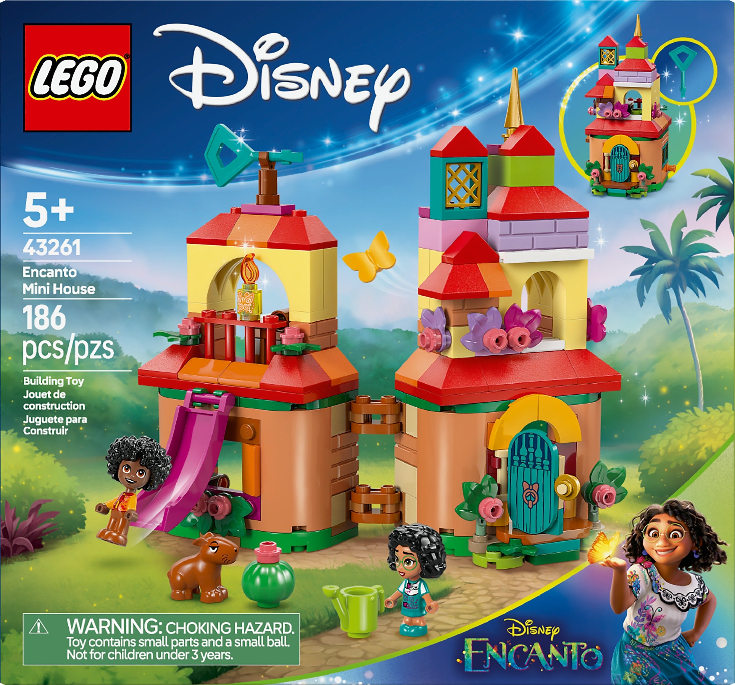 LEGO Disney Encanto Mini House, 186 Pieces (43261)