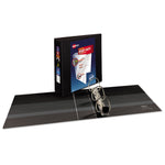 Heavy-Duty View Binder With Durahinge And Locking One Touch Ezd Rings, 3 Rings, 3" Capacity, 11 X 8.5, Black