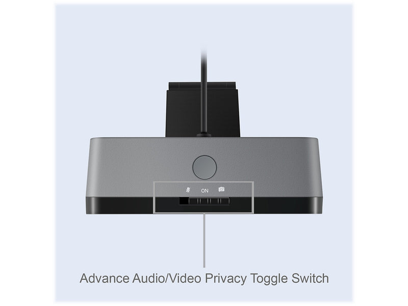 Adesso CyberTrack K1 HD 1080p Webcam, 2.1MP, Black (CYBERTRACK K1)