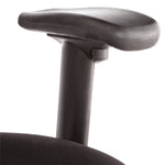 Alera Elusion Series Mesh Back Fabric Task Chair, Black (ALEEL42ME10B)