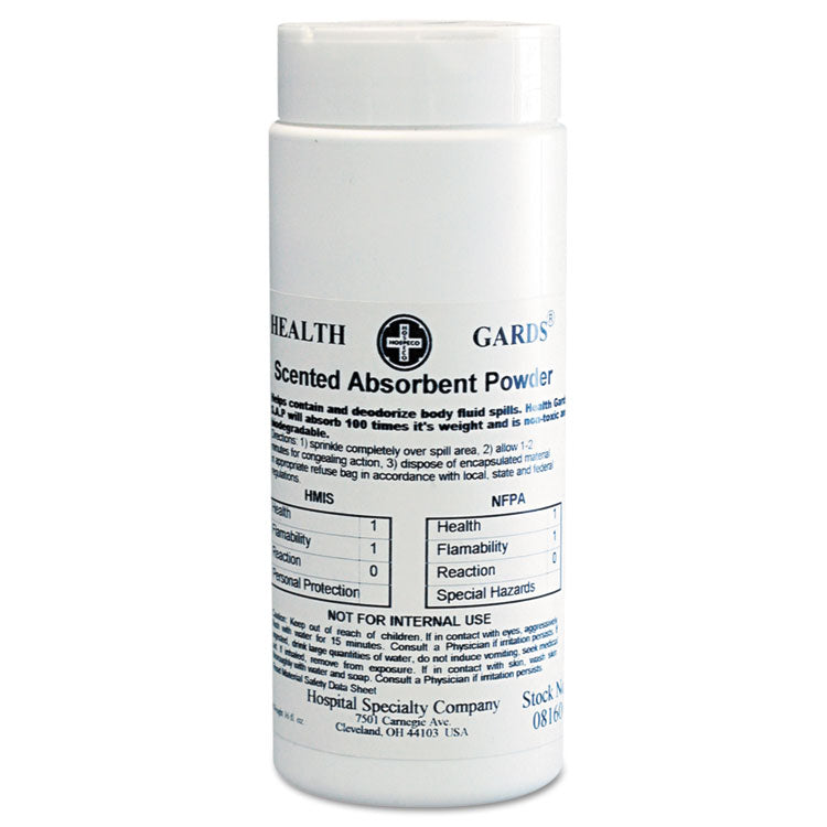 Absorbent Powder, Scented, 16 oz Shaker Can, 12/Carton