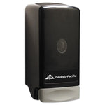 Soap Dispenser For 800 Ml Bag-In-Box Refill, 4.5 X 4.75 X 10, Black, 12/carton