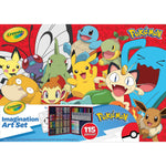 Crayola Imagination Art Set, Pokémon, 115 Pieces/Set (BIN042925)