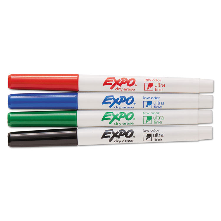 Low-Odor Dry Erase Marker Office Value Pack, Extra-Fine Bullet Tip, Assorted Colors, 36/Pack