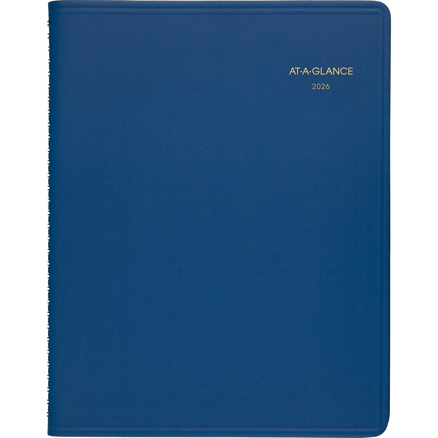 2026 AT-A-GLANCE 8.25" x 11" Weekly Appointment Book, Faux Leather Cover, Blue (70-940-20-26)