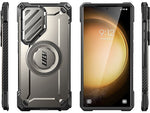 SUPCASE Unicorn Beetle MAG XT MagSafe Samsung Galaxy S24 Ultra, Shock Absorbing, Titan Gray (GXYS24U5GMXTTG)