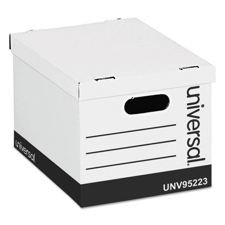 Basic-Duty Easy Assembly Storage Files, Letter/legal Files, White, 12/carton