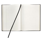 Royale Casebound Business Notebooks, 1-Subject, Medium/college Rule, Black/gray Cover, (96) 11.75 X 8.25 Sheets