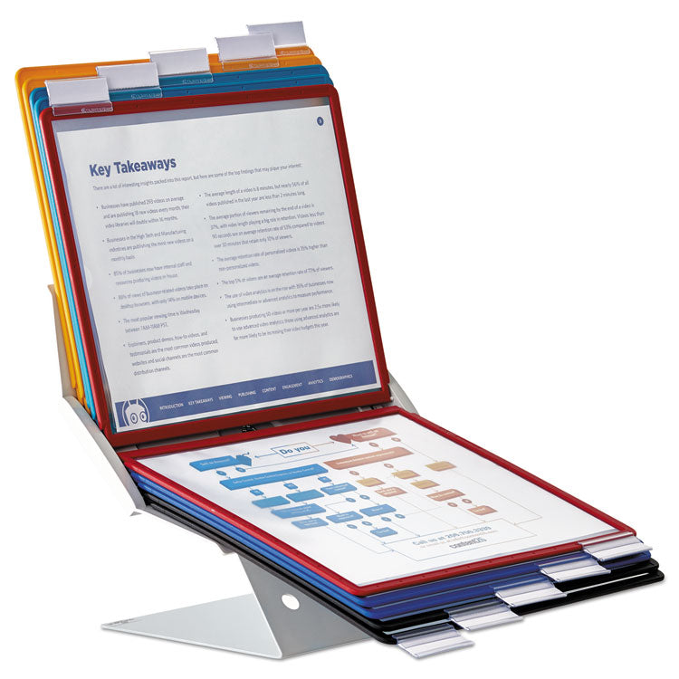 VARIO Pro Desktop Reference System, 10 Panels, Legal, Assorted Borders and Panels